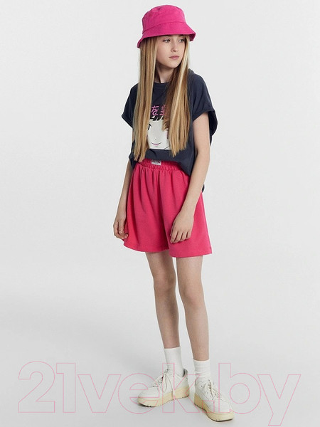 Изображение товара Шорты детские Mark Formelle 137731 (р.110-56, маджента/декор)