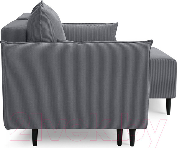 Изображение товара Диван угловой Mio Tesoro Отто 597 (серый 1437)