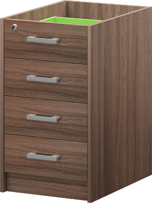 Изображение товара Корпус тумбы Программа Техно Арго АТ-07 (темный шимо)