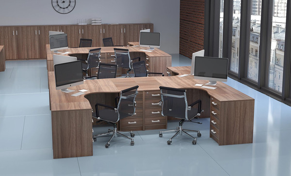 Изображение товара Корпус тумбы Программа Техно Арго АТ-07 (темный шимо)