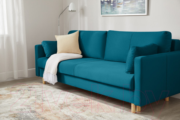 Изображение товара Диван Mio Tesoro Дублин 497 (аквамарин 1102)