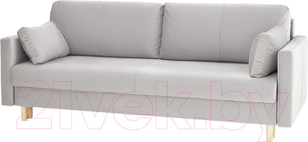 Изображение товара Диван Mio Tesoro Дублин 497 (светло-серый 841)