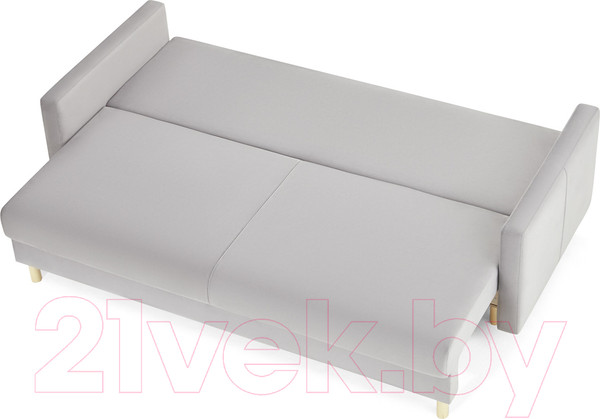 Изображение товара Диван Mio Tesoro Дублин 497 (светло-серый 841)