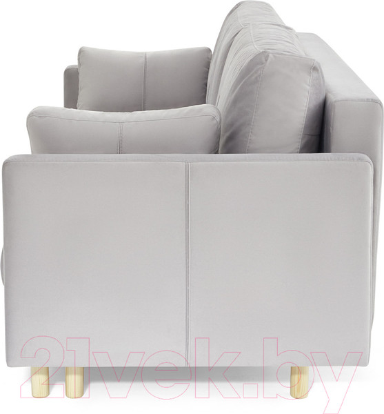 Изображение товара Диван Mio Tesoro Дублин 497 (светло-серый 841)