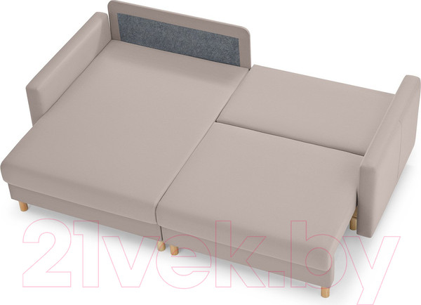 Изображение товара Диван угловой Mio Tesoro Дублин 497 (бежевый 1101)