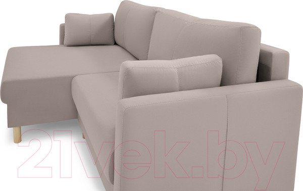 Изображение товара Диван угловой Mio Tesoro Дублин 497 (бежевый 1101)