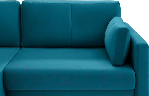 Изображение товара Диван угловой Mio Tesoro Дублин 497 (аквамарин 1102)