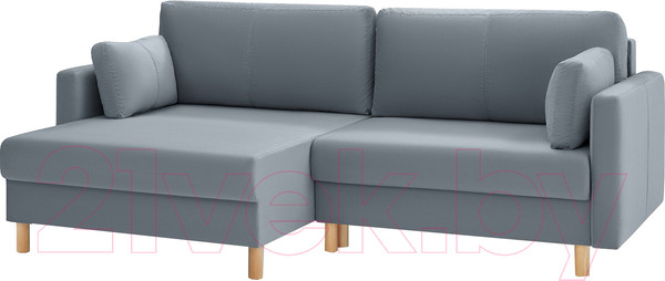 Изображение товара Диван угловой Mio Tesoro Дублин 497 (серый 968)