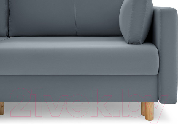 Изображение товара Диван угловой Mio Tesoro Дублин 497 (серый 968)