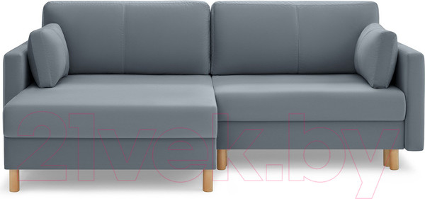 Изображение товара Диван угловой Mio Tesoro Дублин 497 (серый 968)