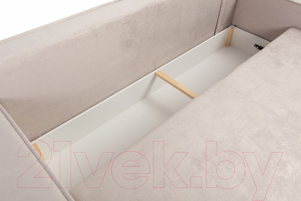 Изображение товара Диван KRONES Цезарь 4 Lux  (велюр латте)