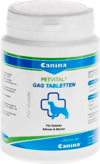 Изображение товара Кормовая добавка для животных Canina Petvital GAG Tabletten / 723324 (600г)