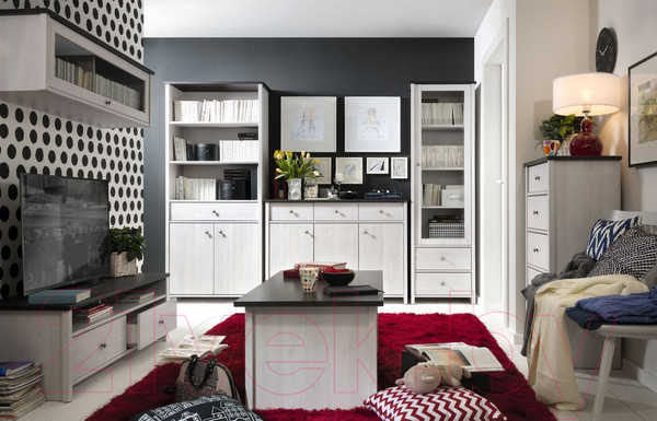 Изображение товара Журнальный столик Black Red White Порто LAW/115 (джанни/сосна ларико)