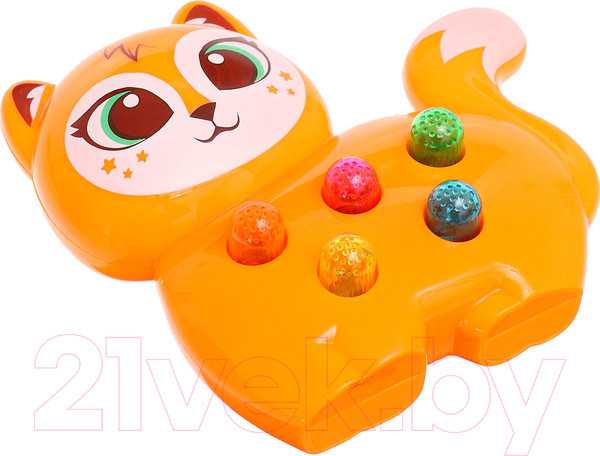 Изображение товара Развивающая игрушка Zabiaka Милый дружок / 9340102 (рыжий)