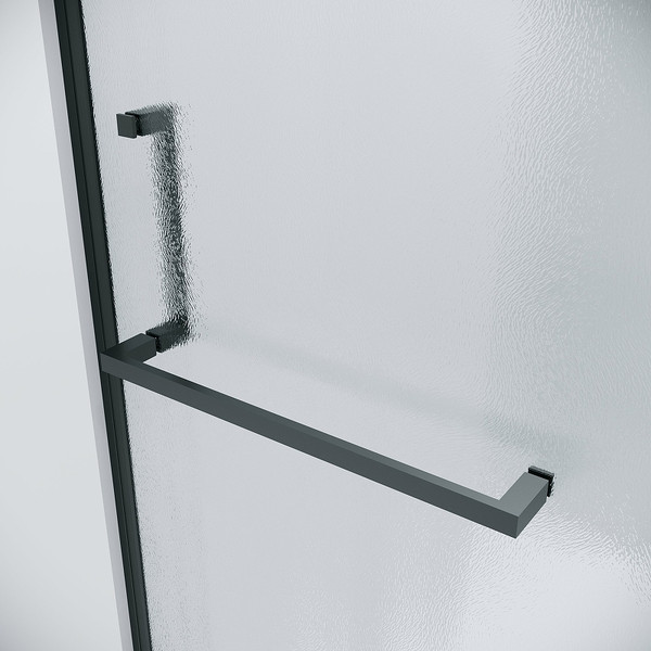 Изображение товара Душевой уголок Grossman Pragma 100x90x195 / 120.K33.03.1090.21.02 (черный матовый/стекло шиншилла)