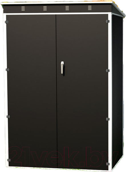 Изображение товара Сарай из металла No Brand С односкатной крышей SP-SS-04