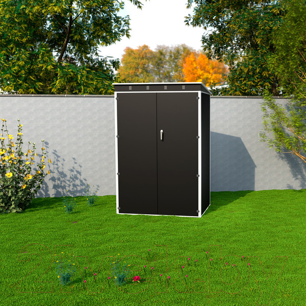 Изображение товара Сарай из металла No Brand С односкатной крышей SP-SS-04