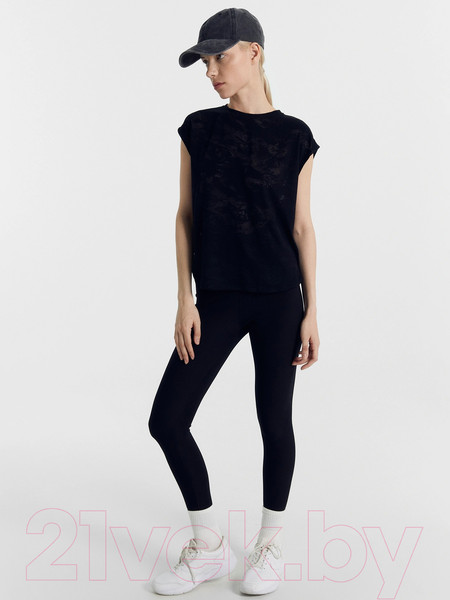 Изображение товара Футболка спортивная Mark Formelle 302947 (р.164/170-88-94, волны на черном)