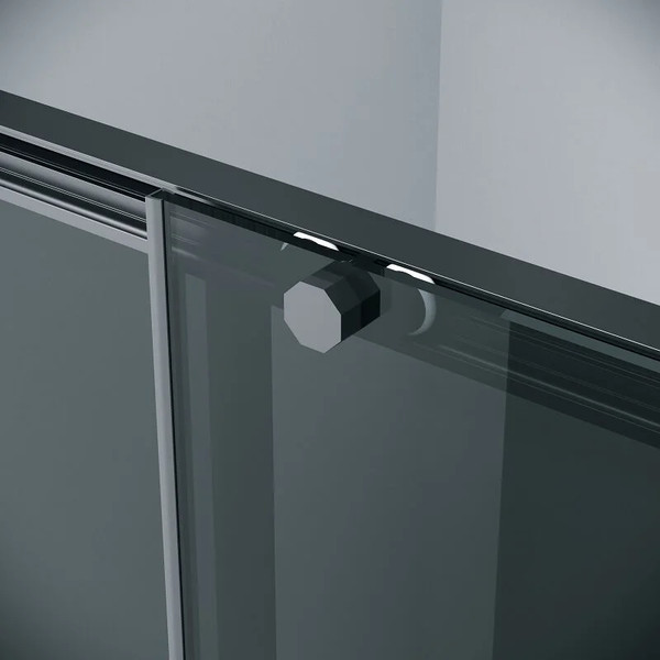 Изображение товара Душевой уголок Grossman Style 100x90x195 / 120.K33.05.1090.21.10 (черный матовый/тонированное стекло)