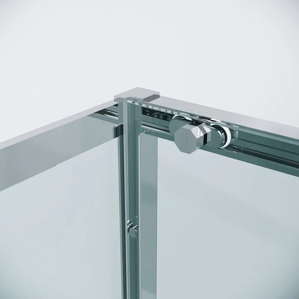 Изображение товара Душевой уголок Grossman Style 130x80x195 / 120.K33.05.1380.10.00 (хром/прозрачное стекло)