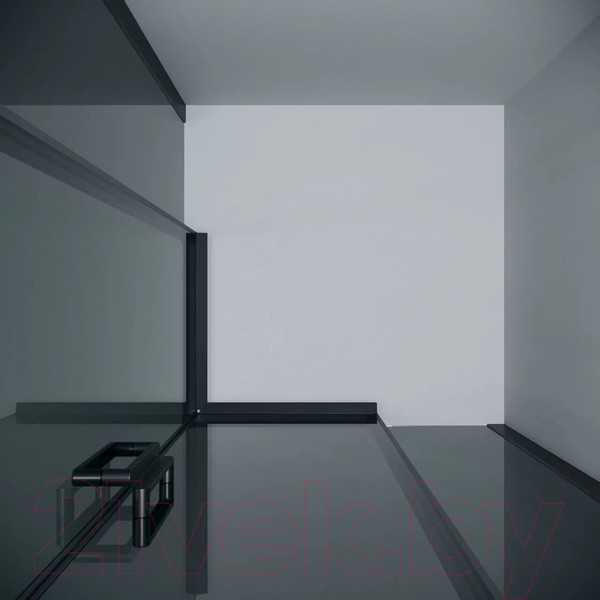 Изображение товара Душевой уголок Grossman Classic 100x100x195 / 300.K33.04.1010.21.10 (черный матовый/тонированное стекло)