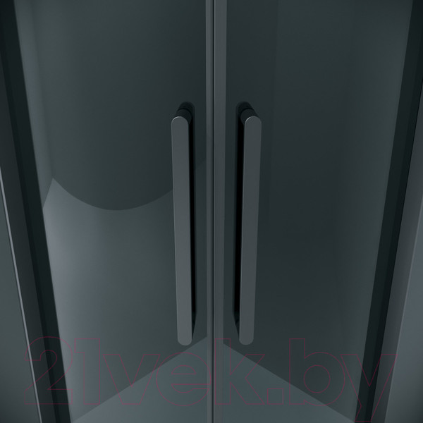 Изображение товара Душевой уголок Grossman Classic 90x90x195 / 301.K33.04.9090.21.10 (черный матовый/тонированное стекло)