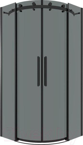 Изображение товара Душевой уголок Grossman Classic 90x90x195 / 301.K33.04.9090.21.10 (черный матовый/тонированное стекло)