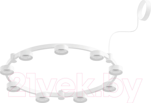 Изображение товара Люстра Ambrella C9241/9 SWH (белый песок)