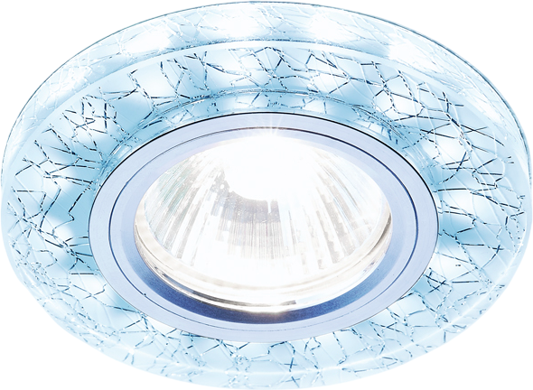 Изображение товара Точечный светильник Ambrella S226 W/CH/C (белый/серебристый)