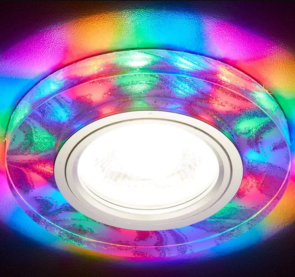 Изображение товара Точечный светильник Ambrella S232 W/CH/M (белый/серебристый)