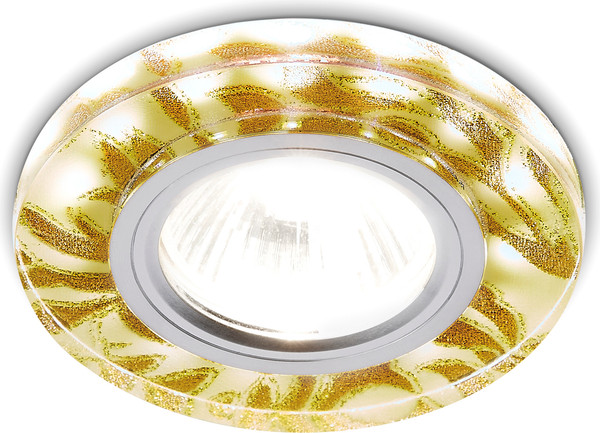 Изображение товара Точечный светильник Ambrella S232 W/G (белый/золото)