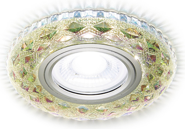 Изображение товара Точечный светильник Ambrella S288 PR (хром/перламутровый хрусталь)