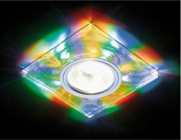 Изображение товара Точечный светильник Ambrella S234 W/CH/M (белый/хром)