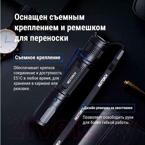 Изображение товара Фонарь Nextorch E51C