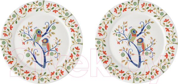 Изображение товара Набор тарелок Liberty Jones Birds of Paradise. Love Birds / LJ0000303 (2шт)