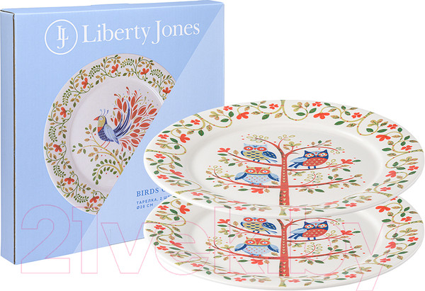 Изображение товара Набор тарелок Liberty Jones Birds of Paradise. Owl / LJ0000297 (2шт)
