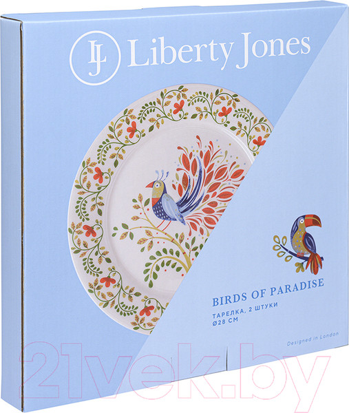 Изображение товара Набор тарелок Liberty Jones Birds of Paradise. Owl / LJ0000305 (2шт)