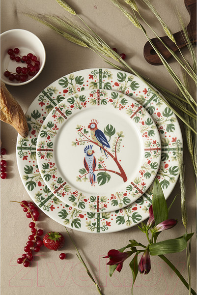 Изображение товара Набор тарелок Liberty Jones Birds of Paradise. Parrot / LJ0000307 (2шт)