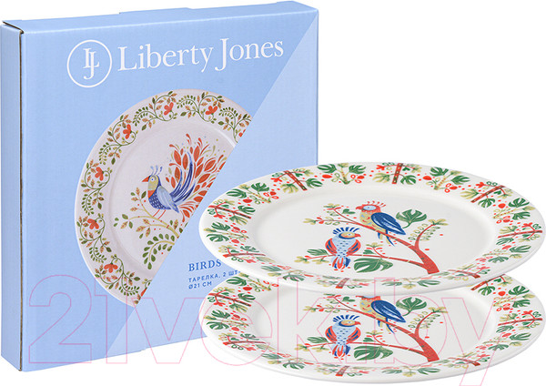 Изображение товара Набор тарелок Liberty Jones Birds of Paradise. Parrot / LJ0000307 (2шт)