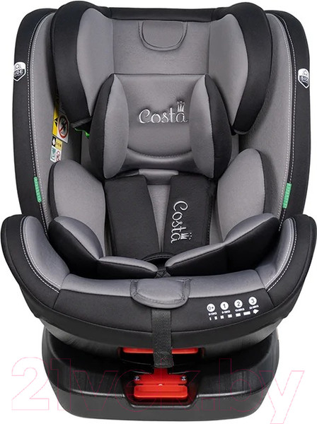 Изображение товара Автокресло Costa Isofix XZ-16 (серый/черный)