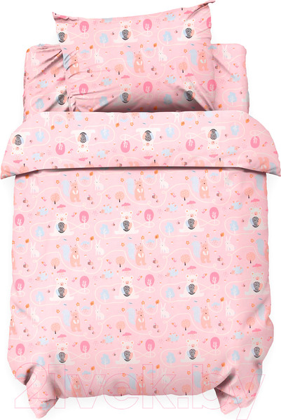 Изображение товара Комплект постельный для малышей Love Life Лесные жители / 10371458