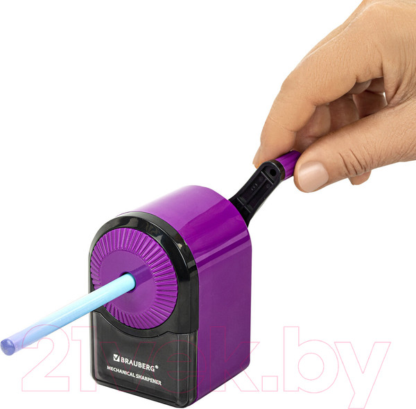 Изображение товара Точилка Brauberg Ultra / 271341 (сиреневый/черный)