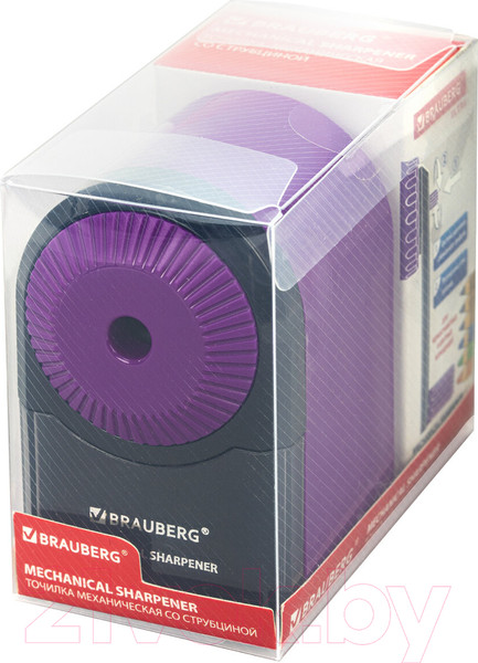 Изображение товара Точилка Brauberg Ultra / 271341 (сиреневый/черный)