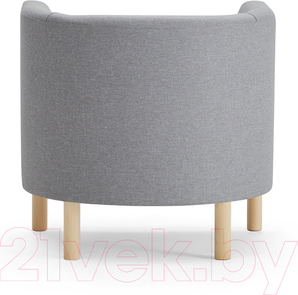 Изображение товара Кресло мягкое Mio Tesoro Агата 351 (серый 1174)