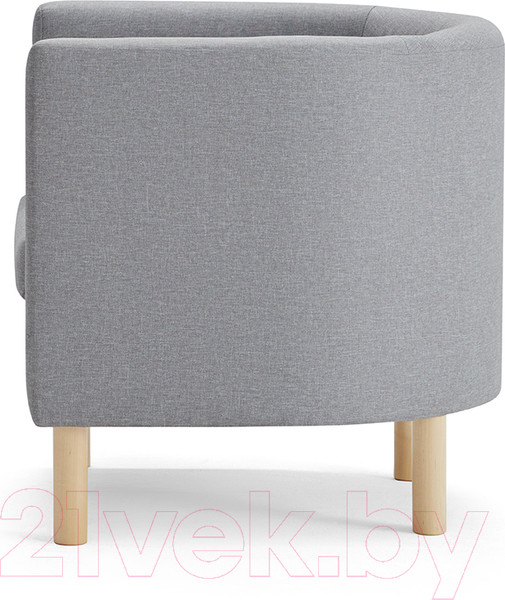 Изображение товара Кресло мягкое Mio Tesoro Агата 351 (серый 1174)
