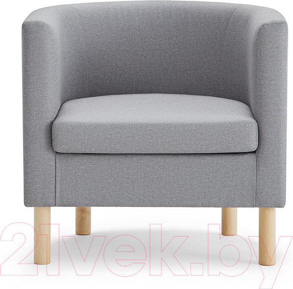 Изображение товара Кресло мягкое Mio Tesoro Агата 351 (серый 1174)