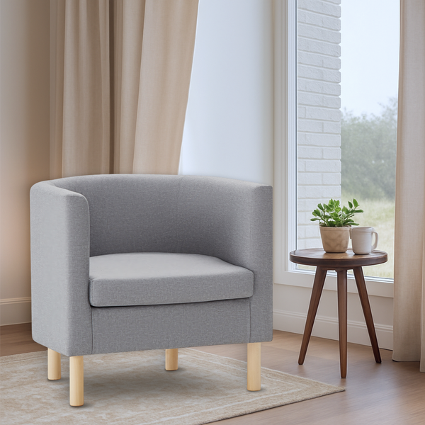 Изображение товара Кресло мягкое Mio Tesoro Агата 351 (серый 1174)