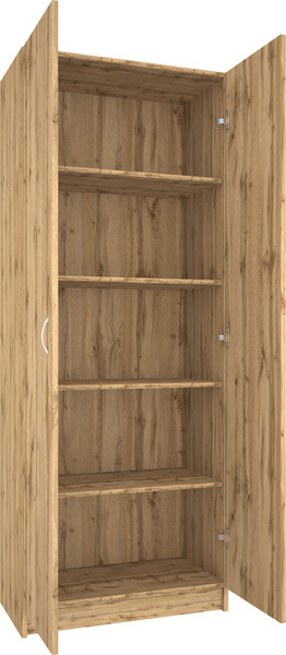 Изображение товара Стеллаж МДК СЛШ2 широкий закрытый 780x386x2000 (дуб вотан)