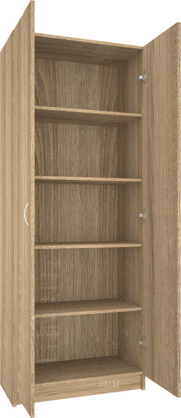 Изображение товара Стеллаж МДК СЛШ2 широкий закрытый 780x386x2000 (дуб сонома)