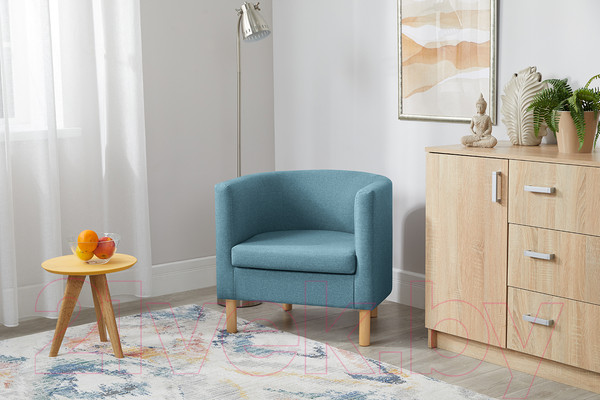 Изображение товара Кресло мягкое Mio Tesoro Агата 351 (синий 1175)